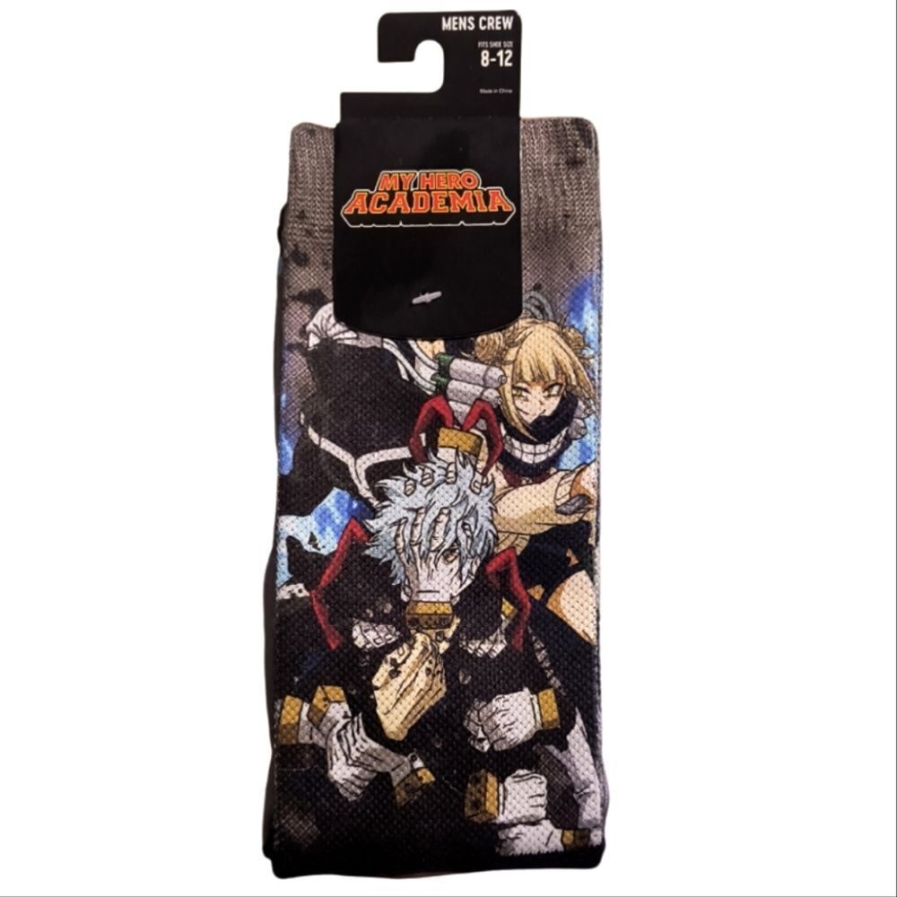 My Hero Academia Villains Men's Crew Socks